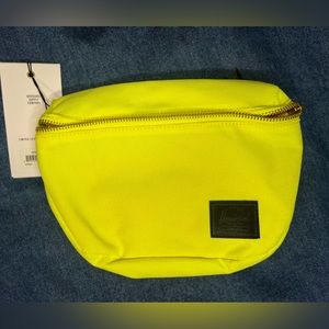 Herschel neon yellow fifteen Fanny pack crossbody bag nwt LAST ONE